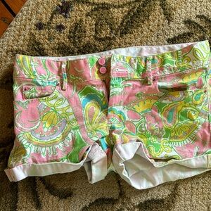 Bundle of Lily Pulitzer size 6 shorts and a skirt